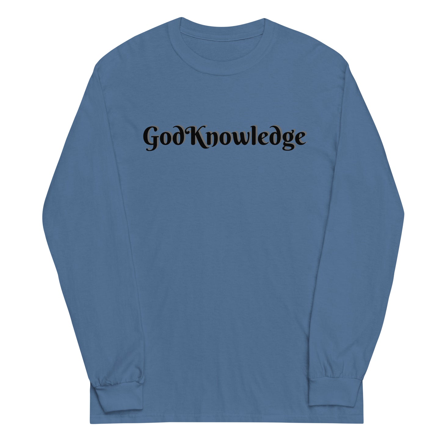 GodKnowledge Men’s Long Sleeve Shirt