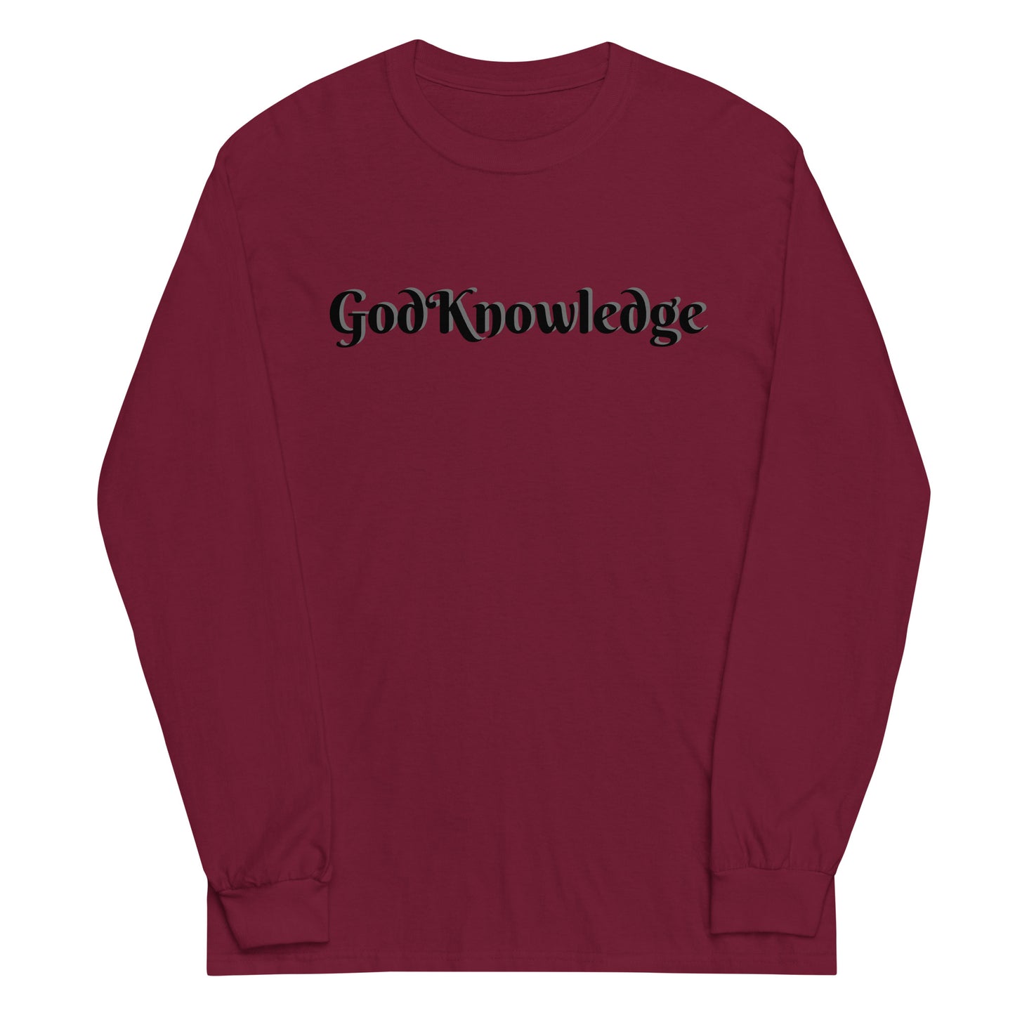 GodKnowledge Men’s Long Sleeve Shirt