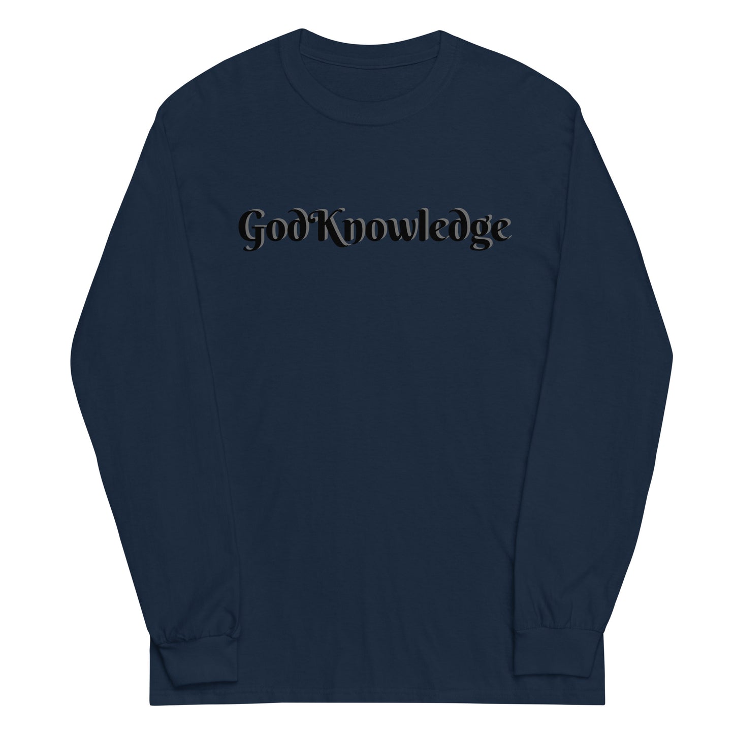 GodKnowledge Men’s Long Sleeve Shirt