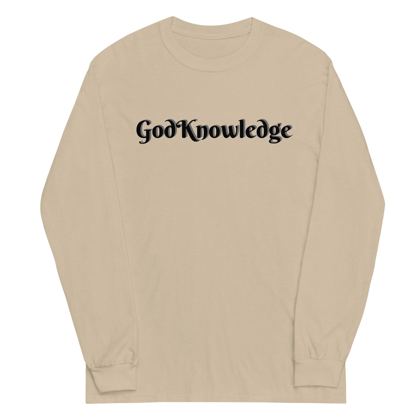 GodKnowledge Men’s Long Sleeve Shirt