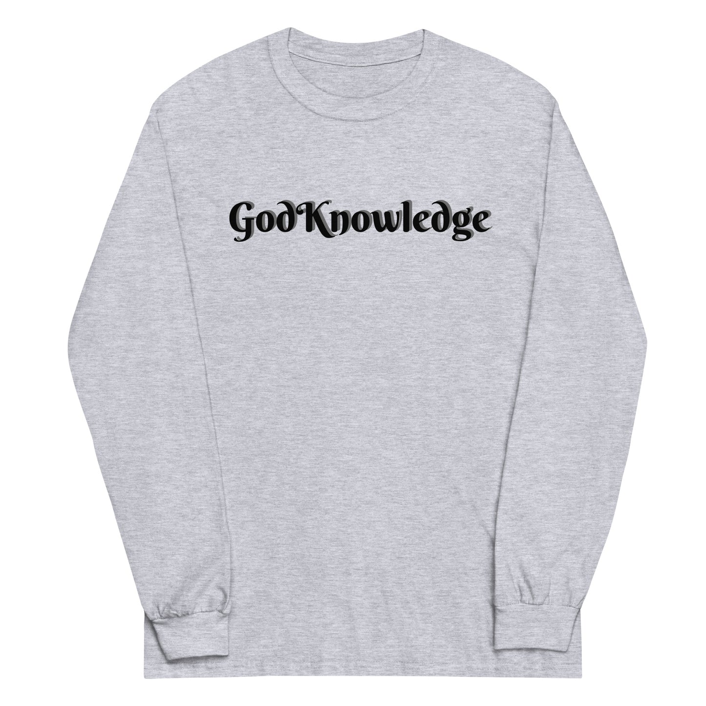 GodKnowledge Men’s Long Sleeve Shirt