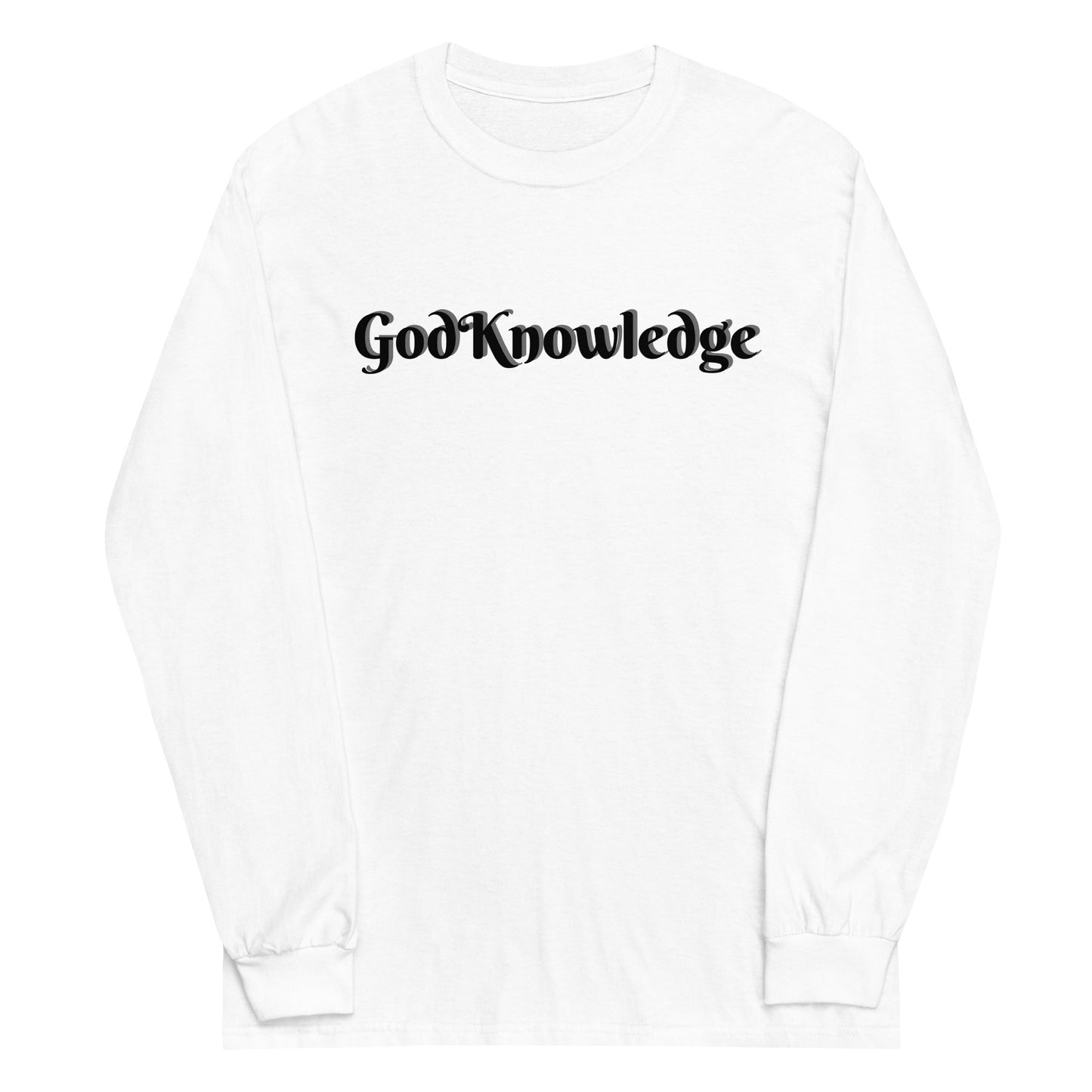 GodKnowledge Men’s Long Sleeve Shirt