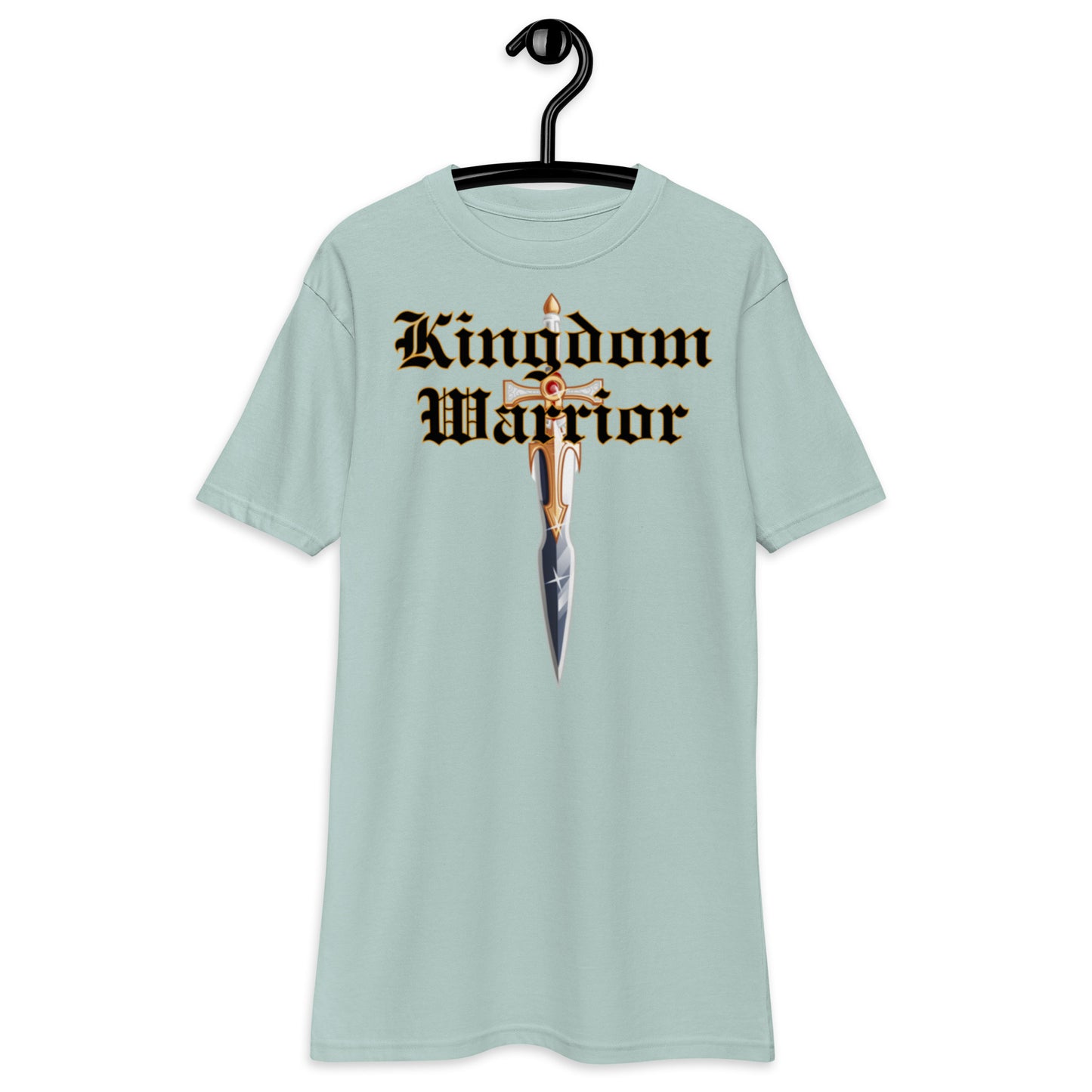 Kingdom Warrior Men’s premium heavyweight tee