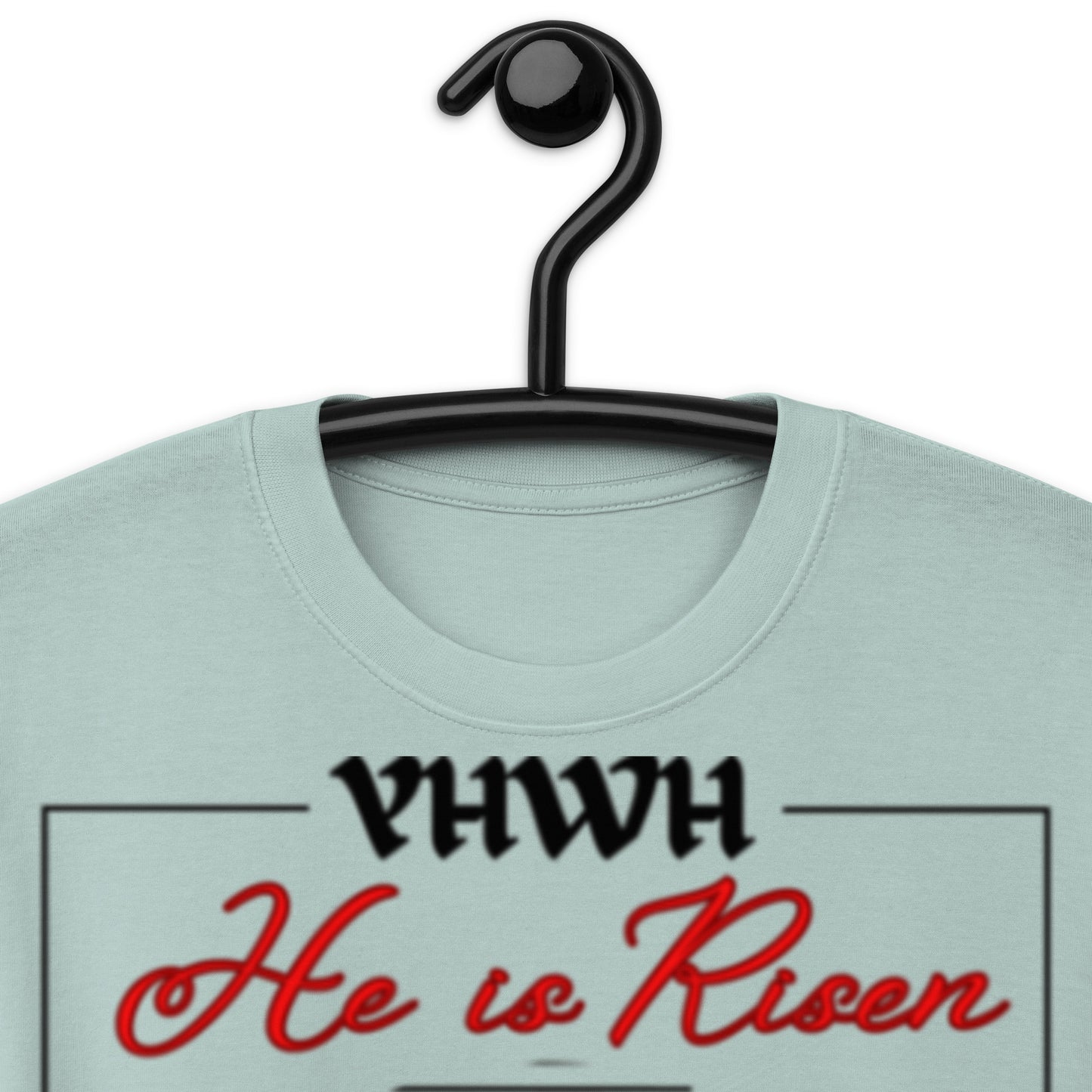 He  is Risen Men’s premium heavyweight tee