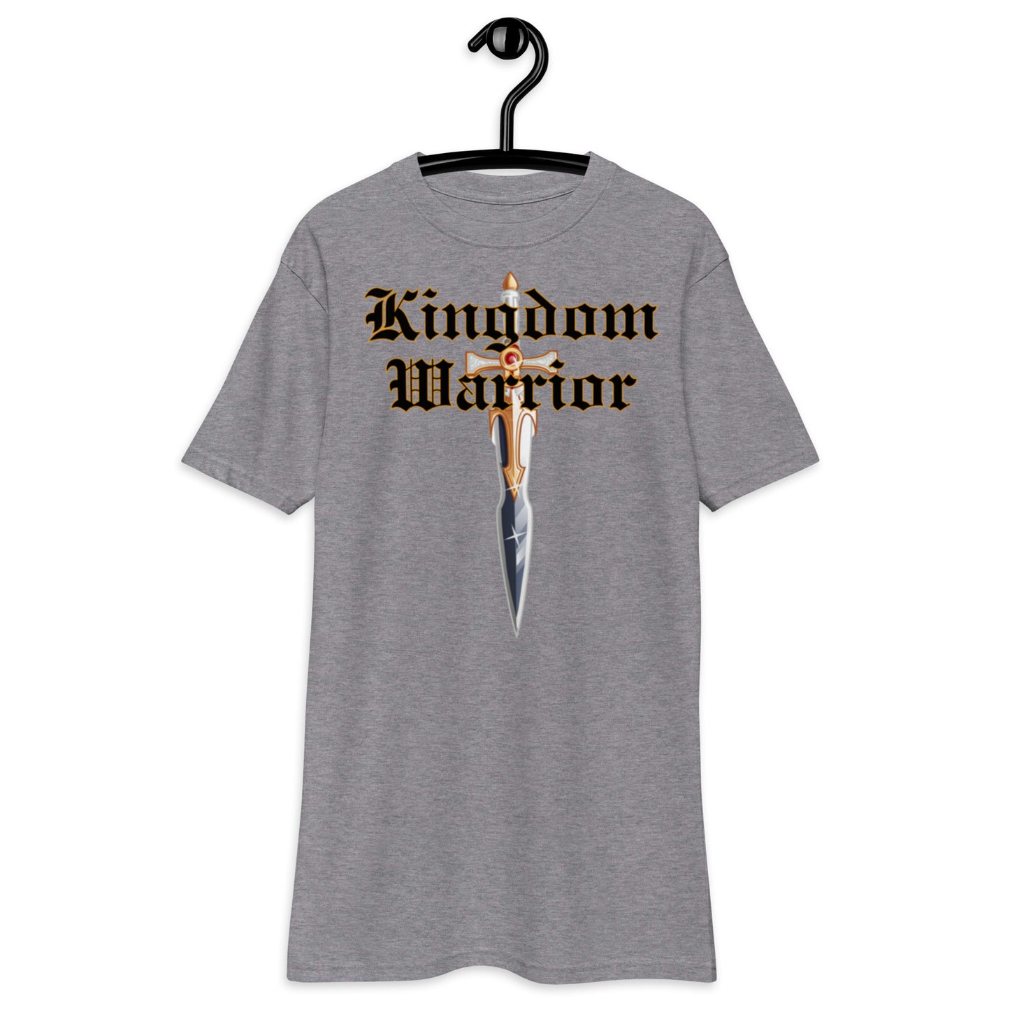 Kingdom Warrior Men’s premium heavyweight tee