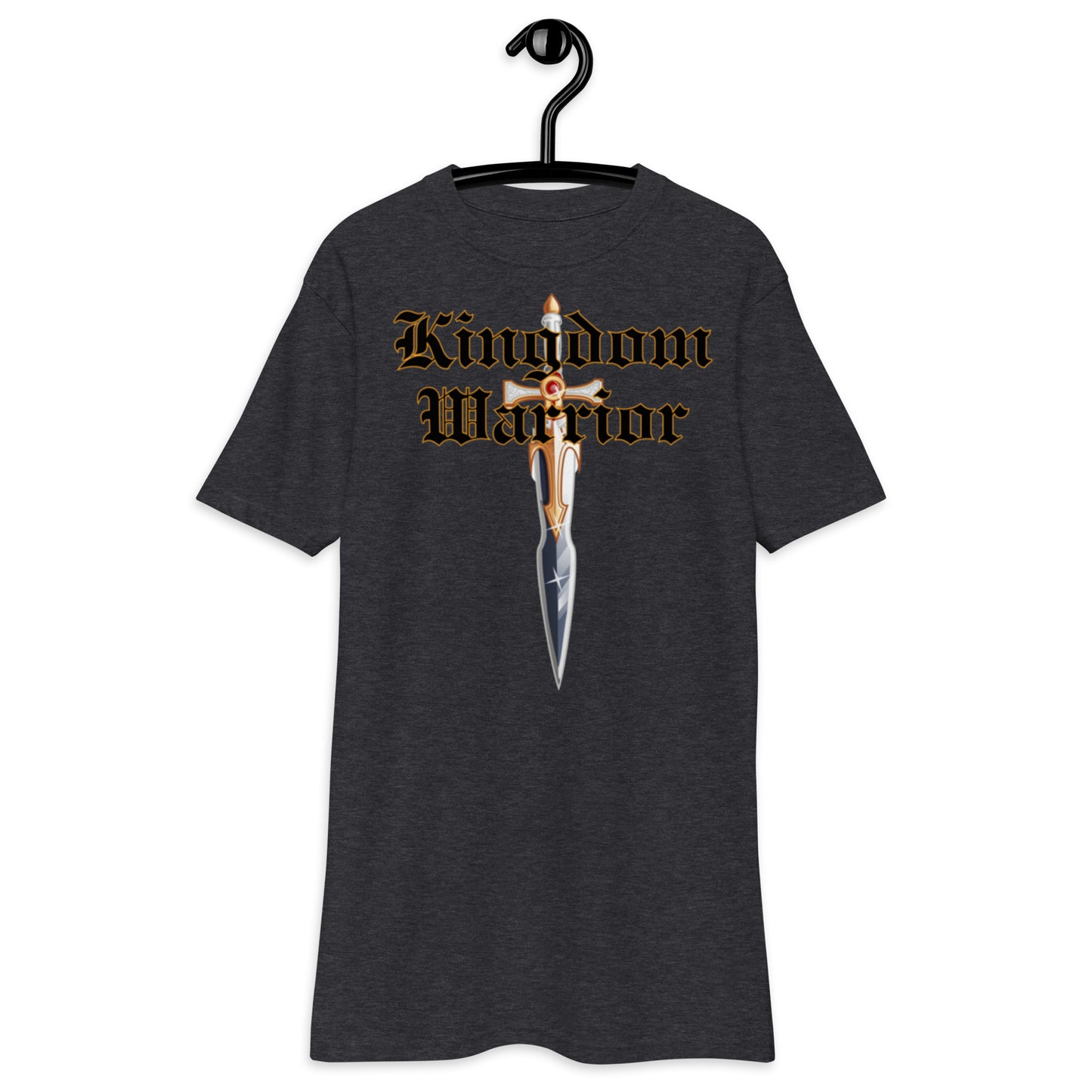 Kingdom Warrior Men’s premium heavyweight tee