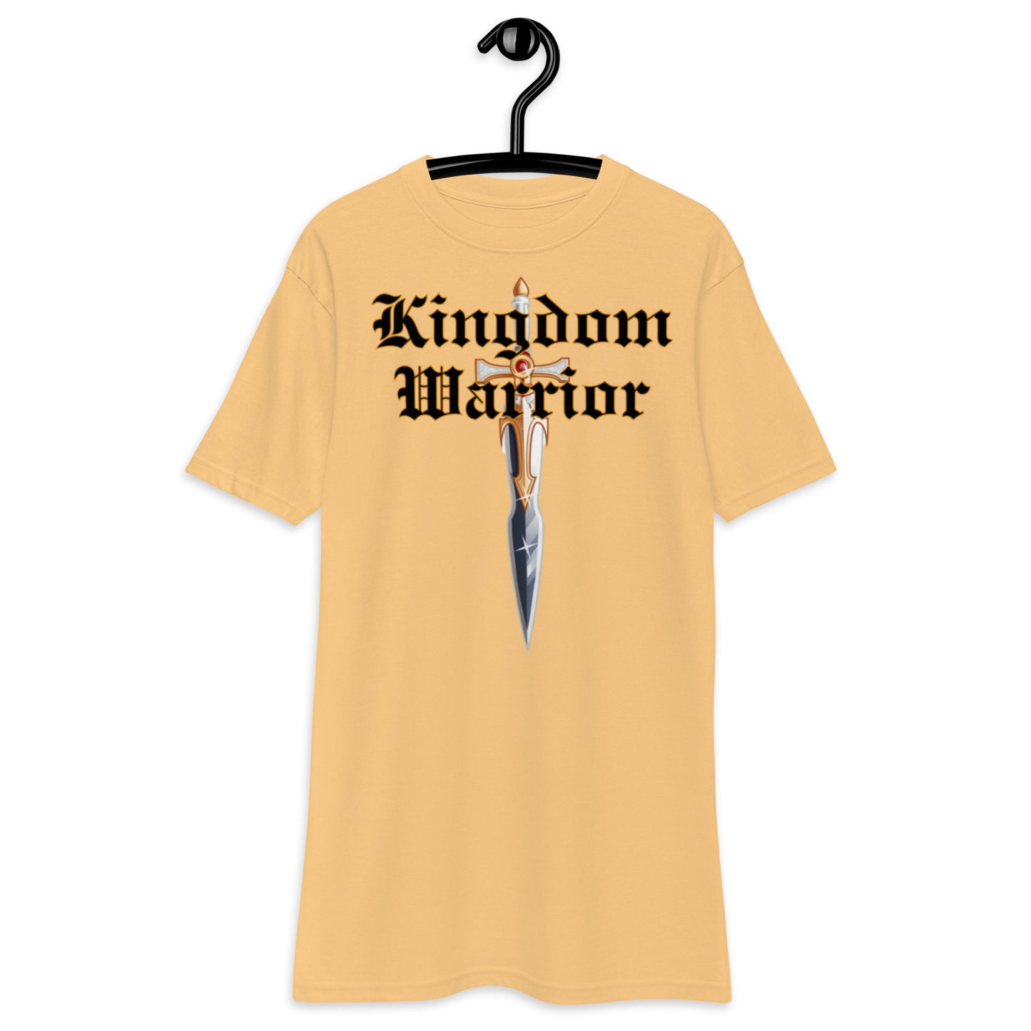 Kingdom Warrior Men’s premium heavyweight tee