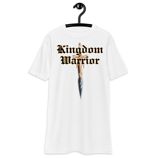 Kingdom Warrior Men’s premium heavyweight tee