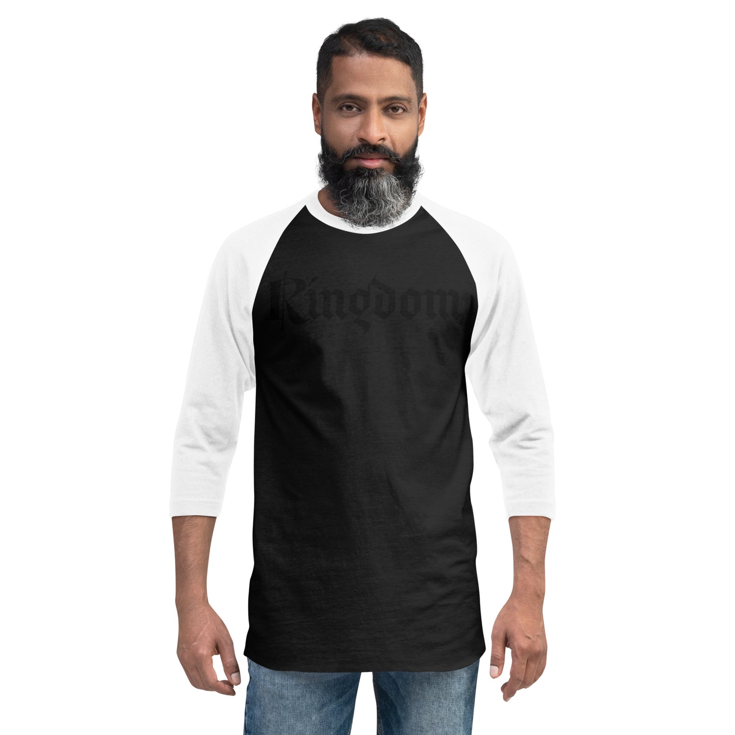 Kingdom 3/4 sleeve raglan shirt