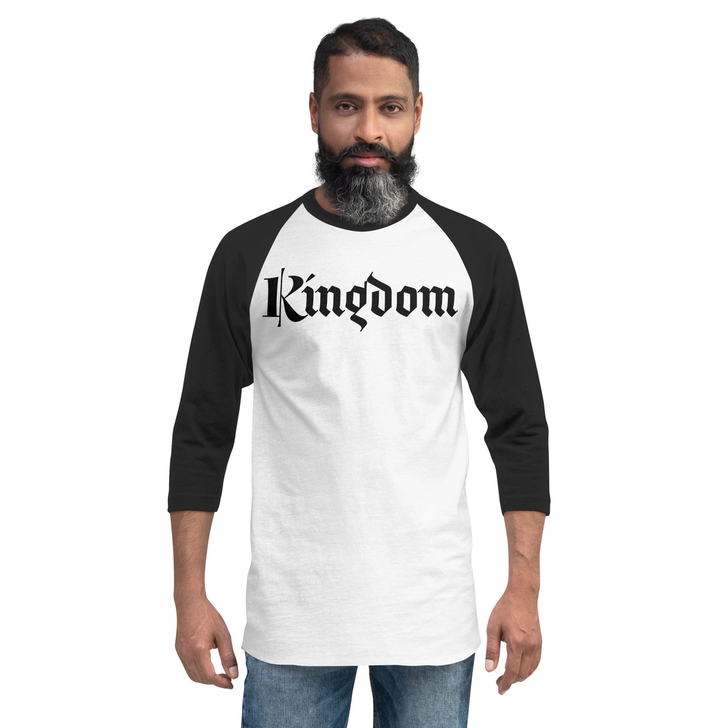 Kingdom 3/4 sleeve raglan shirt