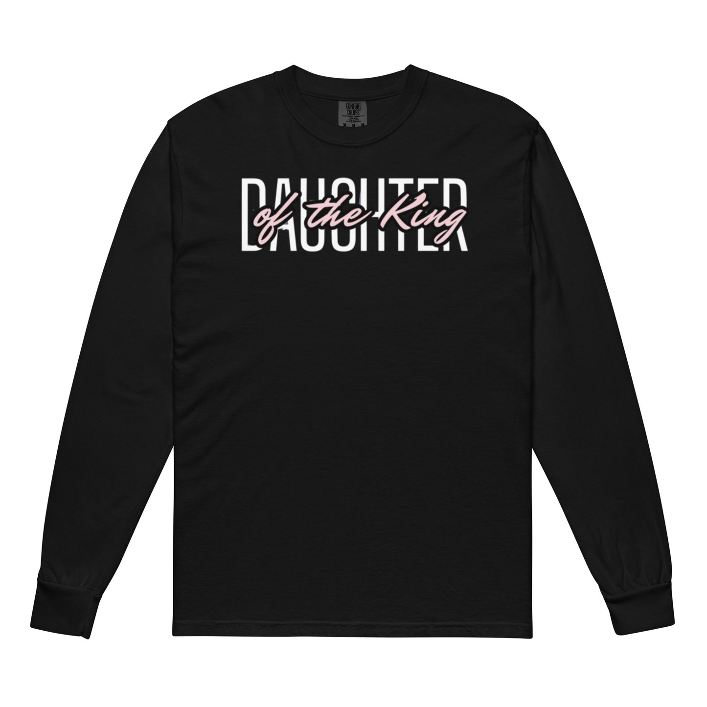 Daughter of The King Garment-dyed heavyweight long-sleeve shirt