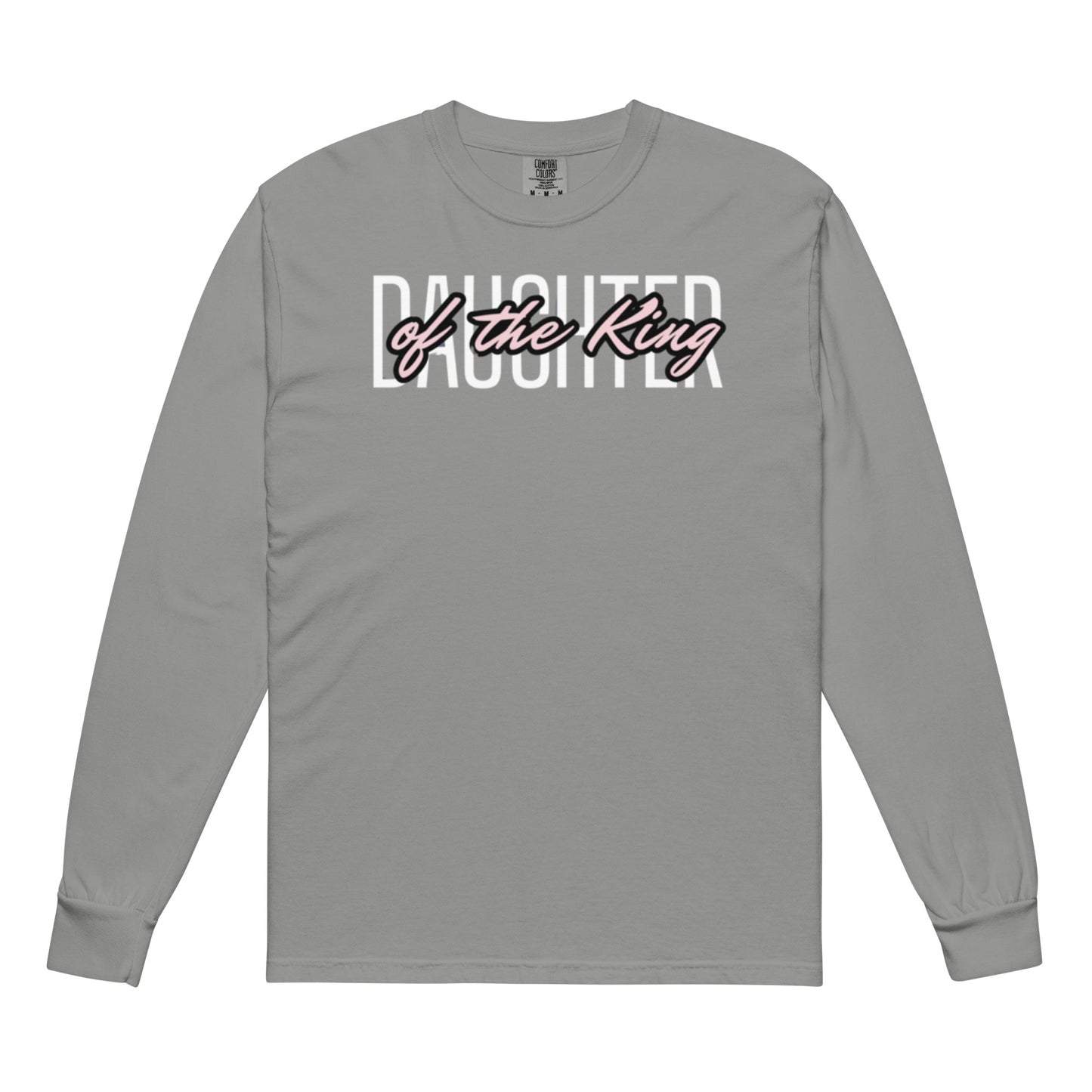 Daughter of The King Garment-dyed heavyweight long-sleeve shirt