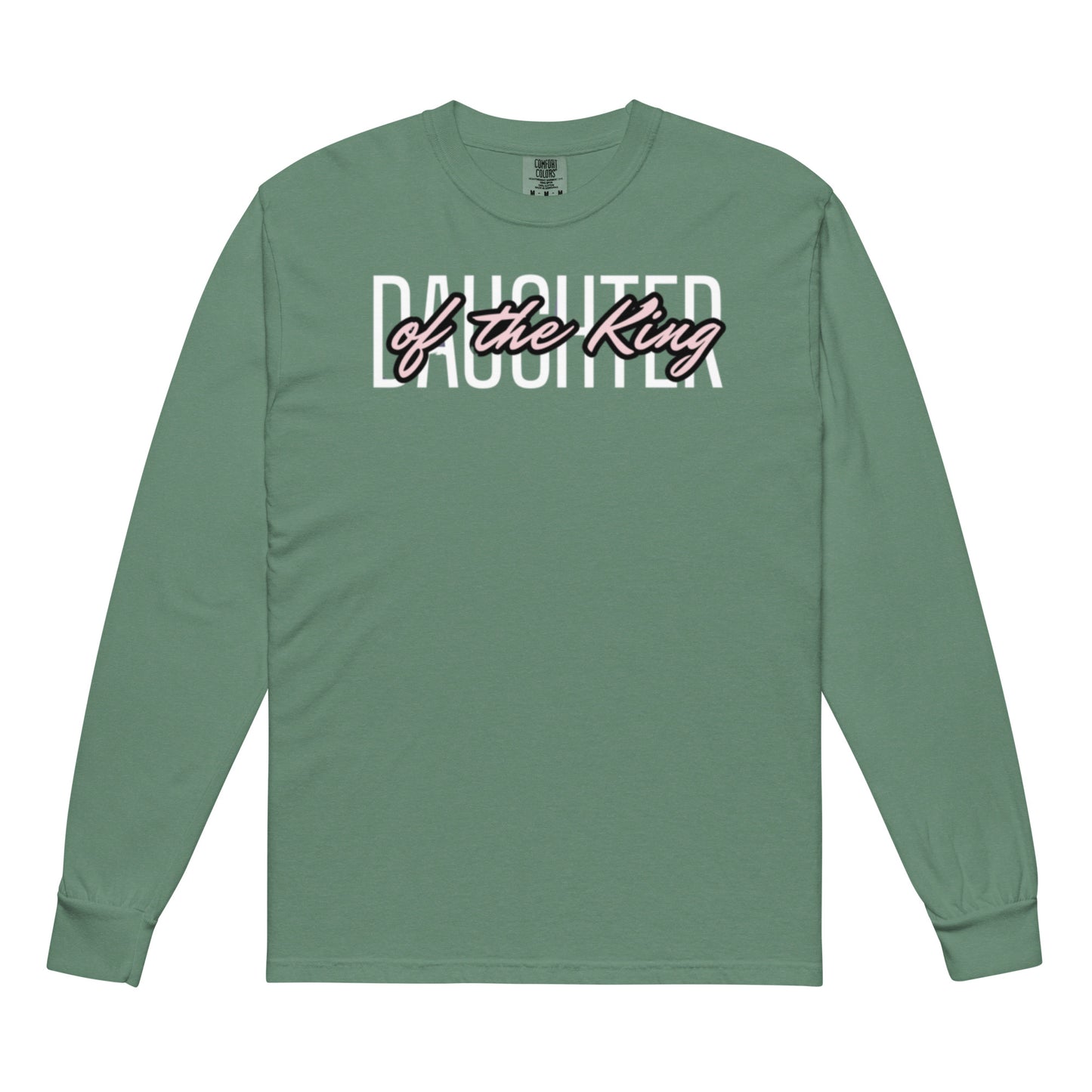 Daughter of The King Garment-dyed heavyweight long-sleeve shirt