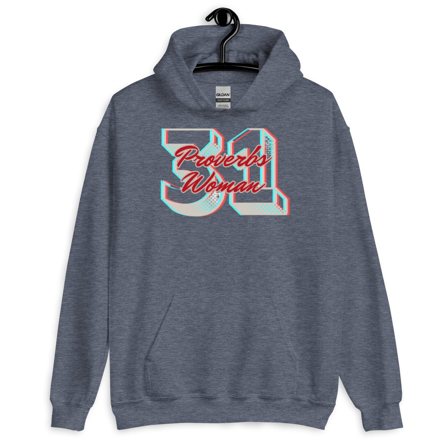 Proverbs 31 Women Retro Unisex Hoodie