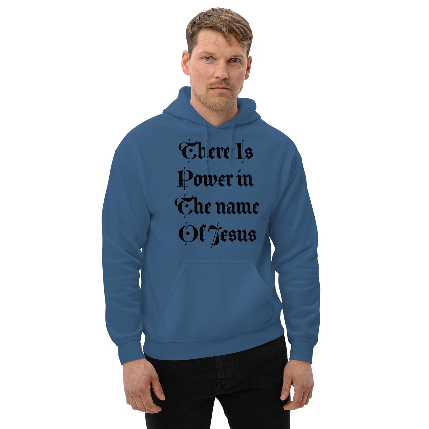 There is Power in the name of Jesus Unisex Hoodie