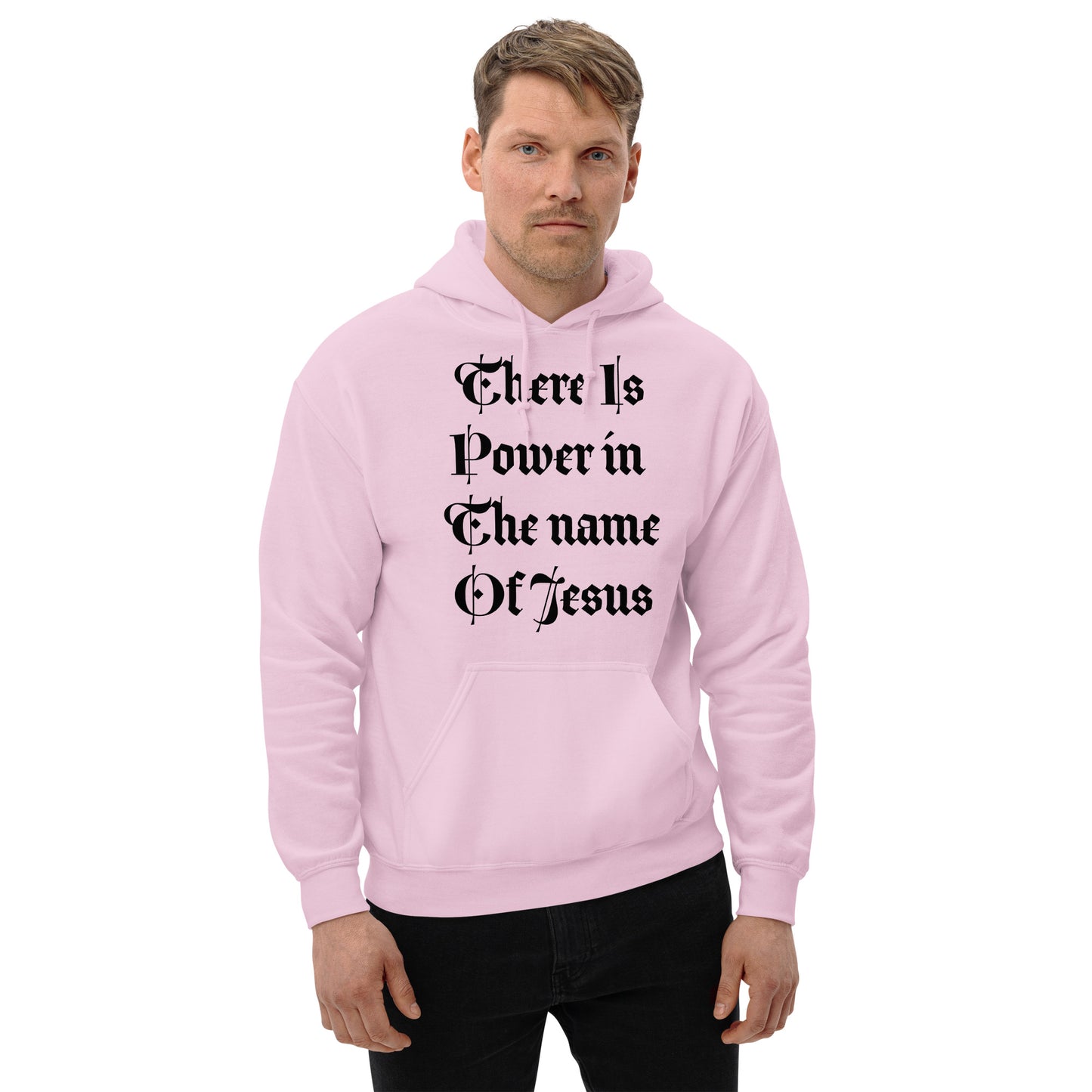 There is Power in the name of Jesus Unisex Hoodie