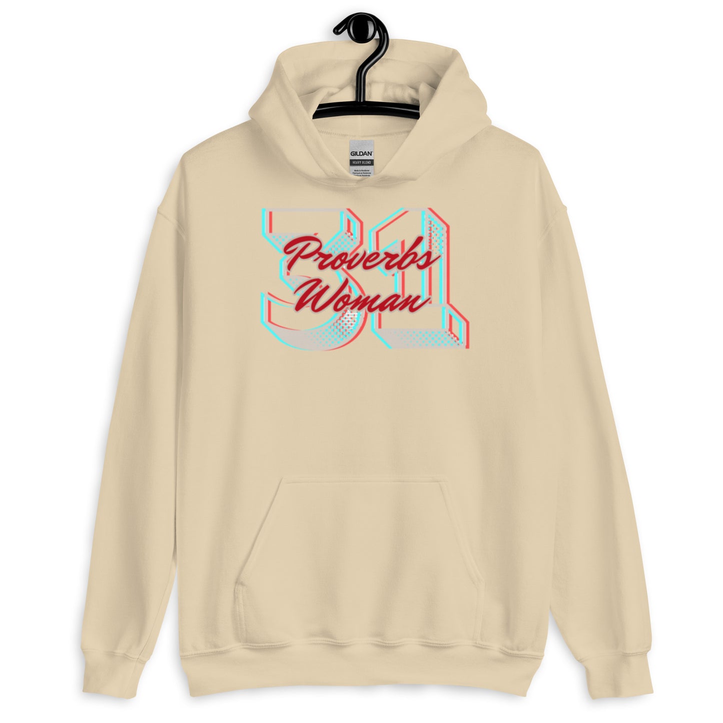 Proverbs 31 Women Retro Unisex Hoodie