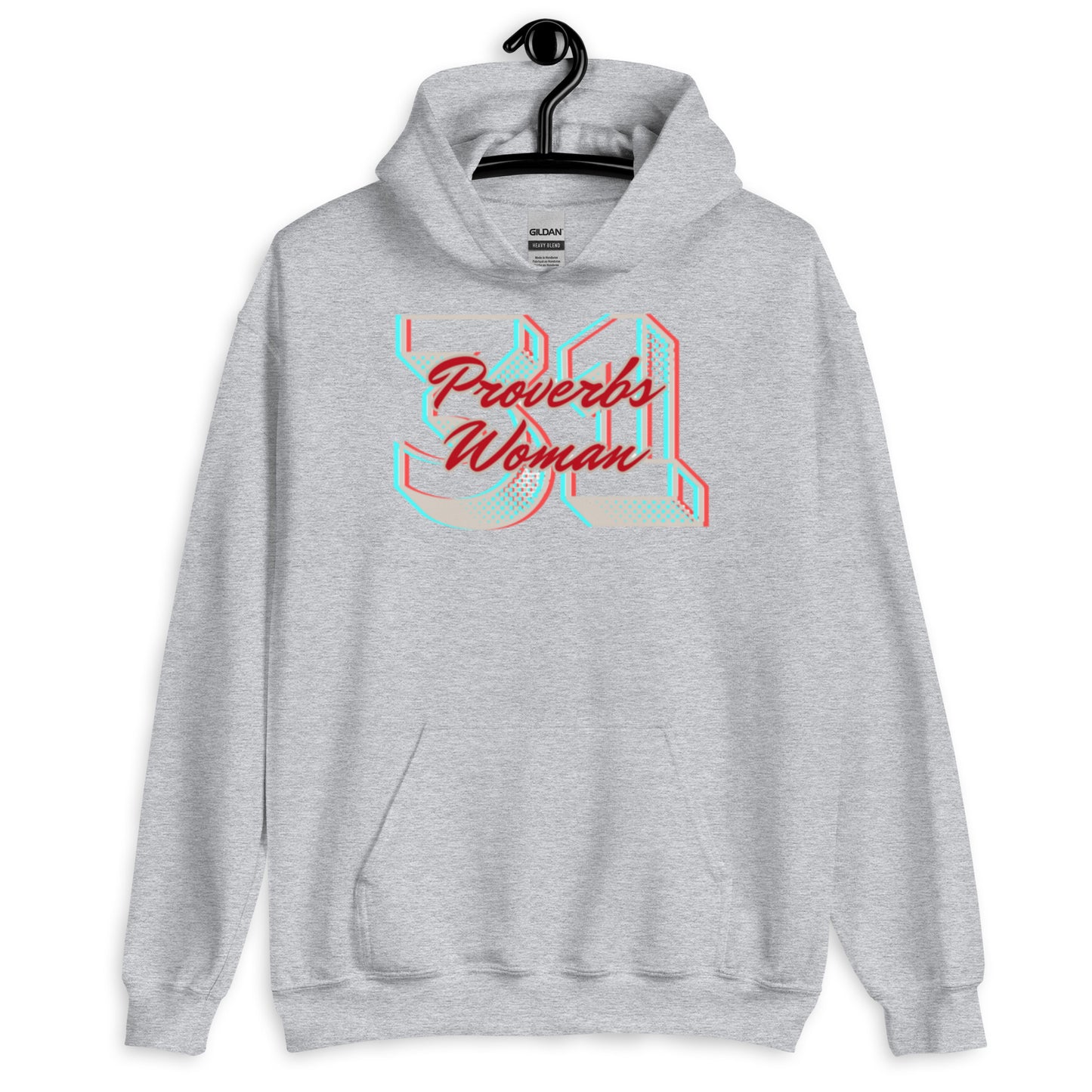 Proverbs 31 Women Retro Unisex Hoodie