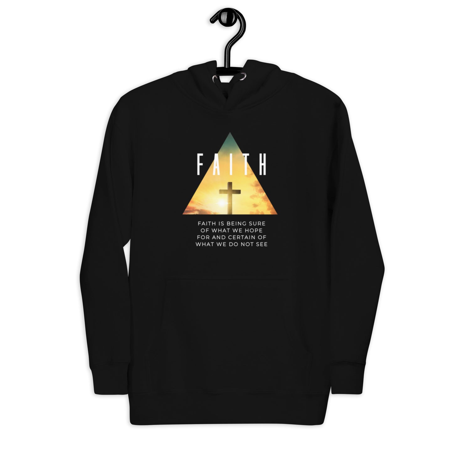 Faith Triangle Unisex Hoodie