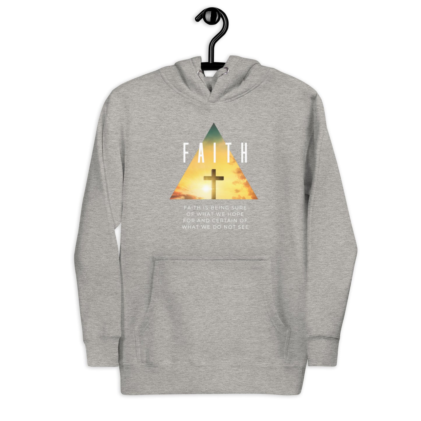 Faith Triangle Unisex Hoodie