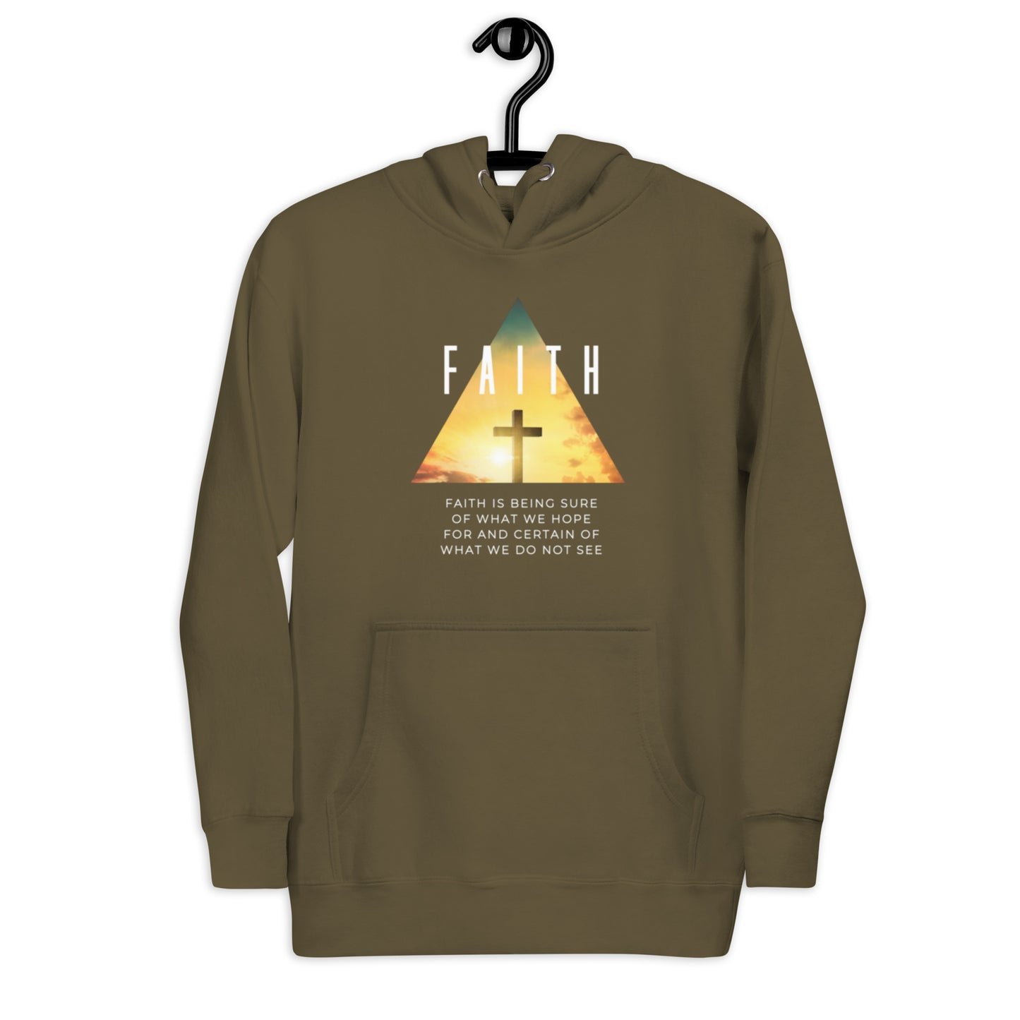 Faith Triangle Unisex Hoodie