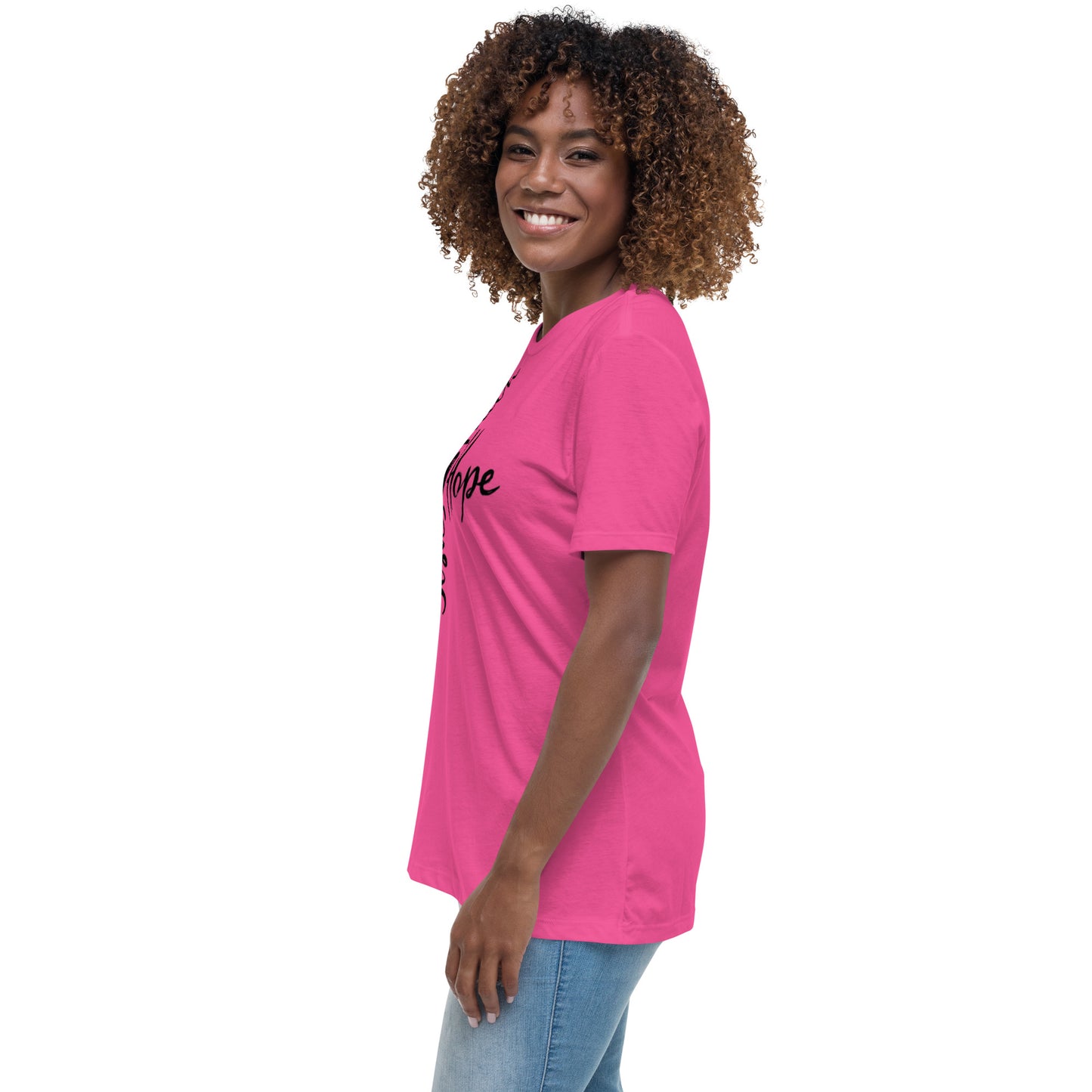 Jesus Faith Love Hope Women's Relaxed T-Shirt