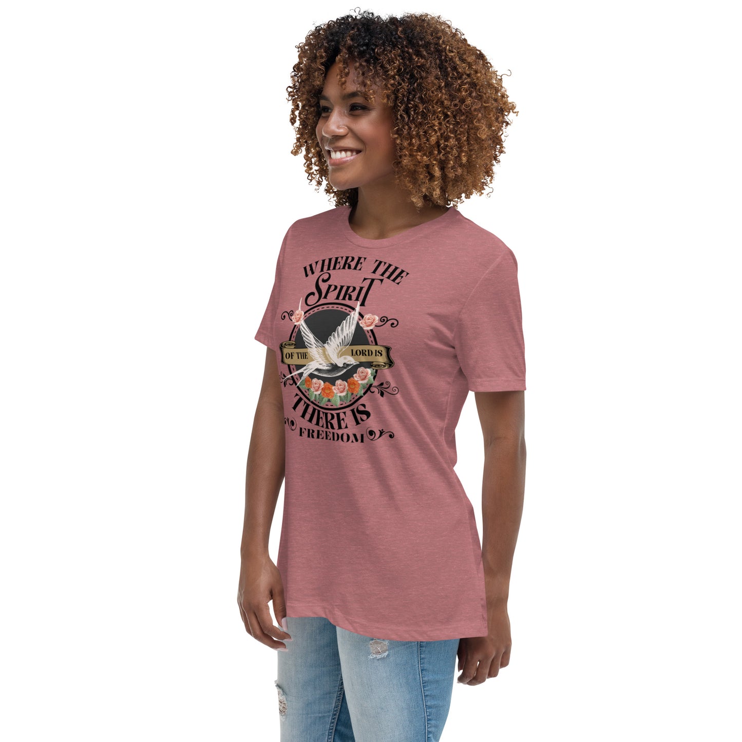 Where The Spirit of The Lord Is Women's Relaxed T-Shirt