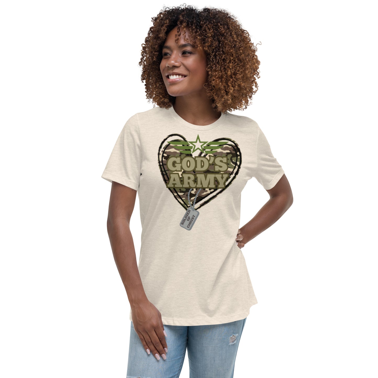 Gods Army Women's Relaxed T-Shirt