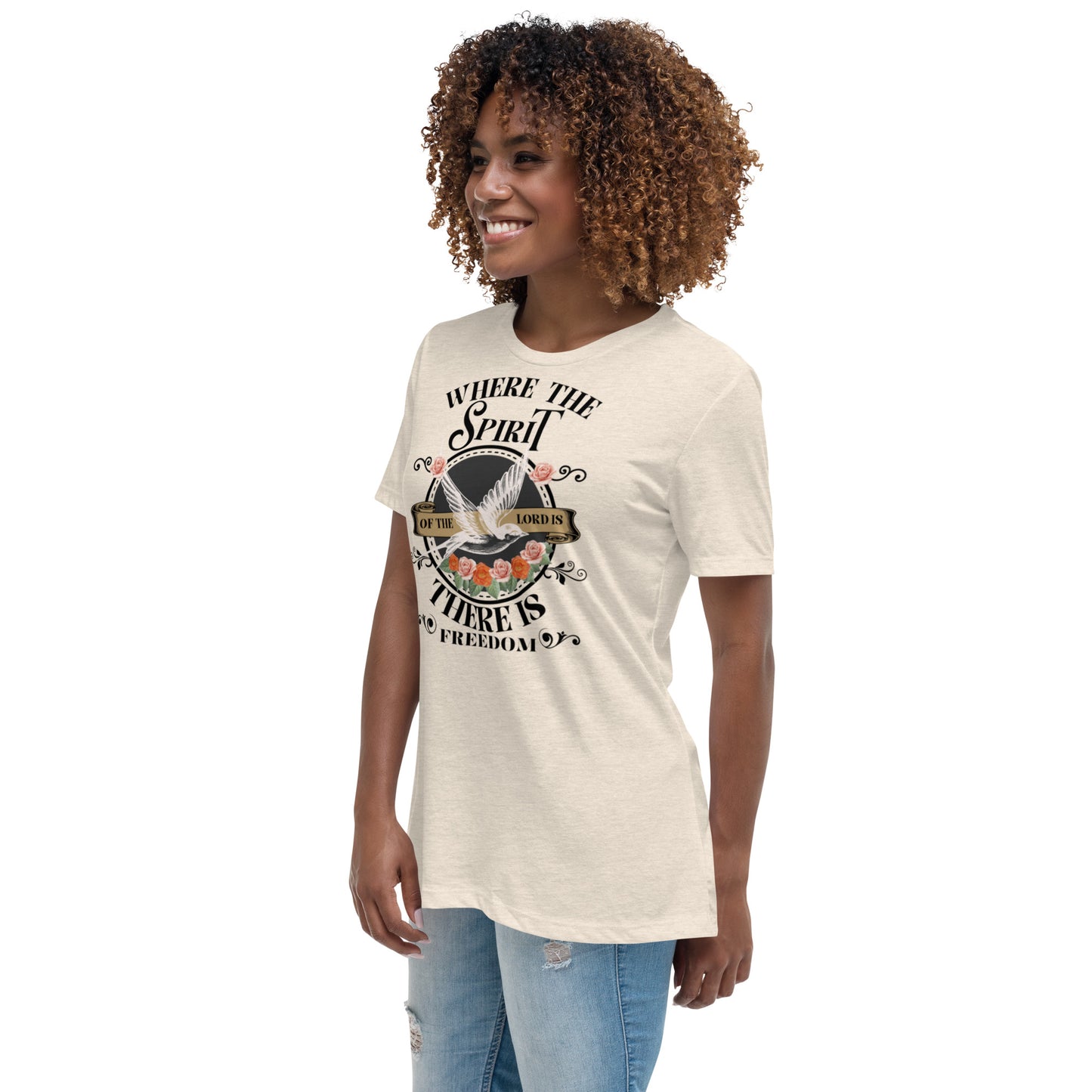 Where The Spirit of The Lord Is Women's Relaxed T-Shirt