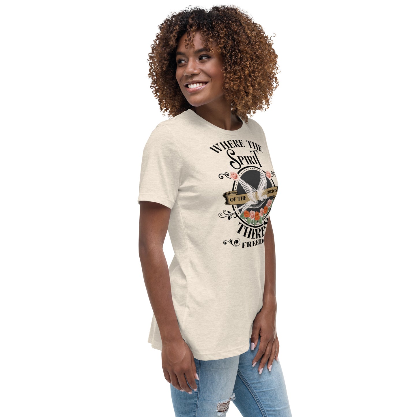 Where The Spirit of The Lord Is Women's Relaxed T-Shirt