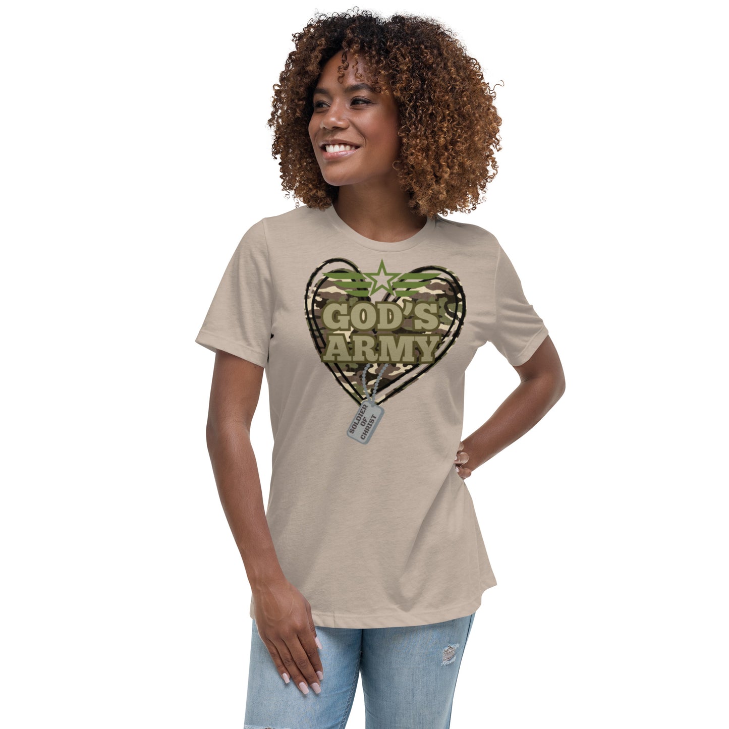 Gods Army Women's Relaxed T-Shirt