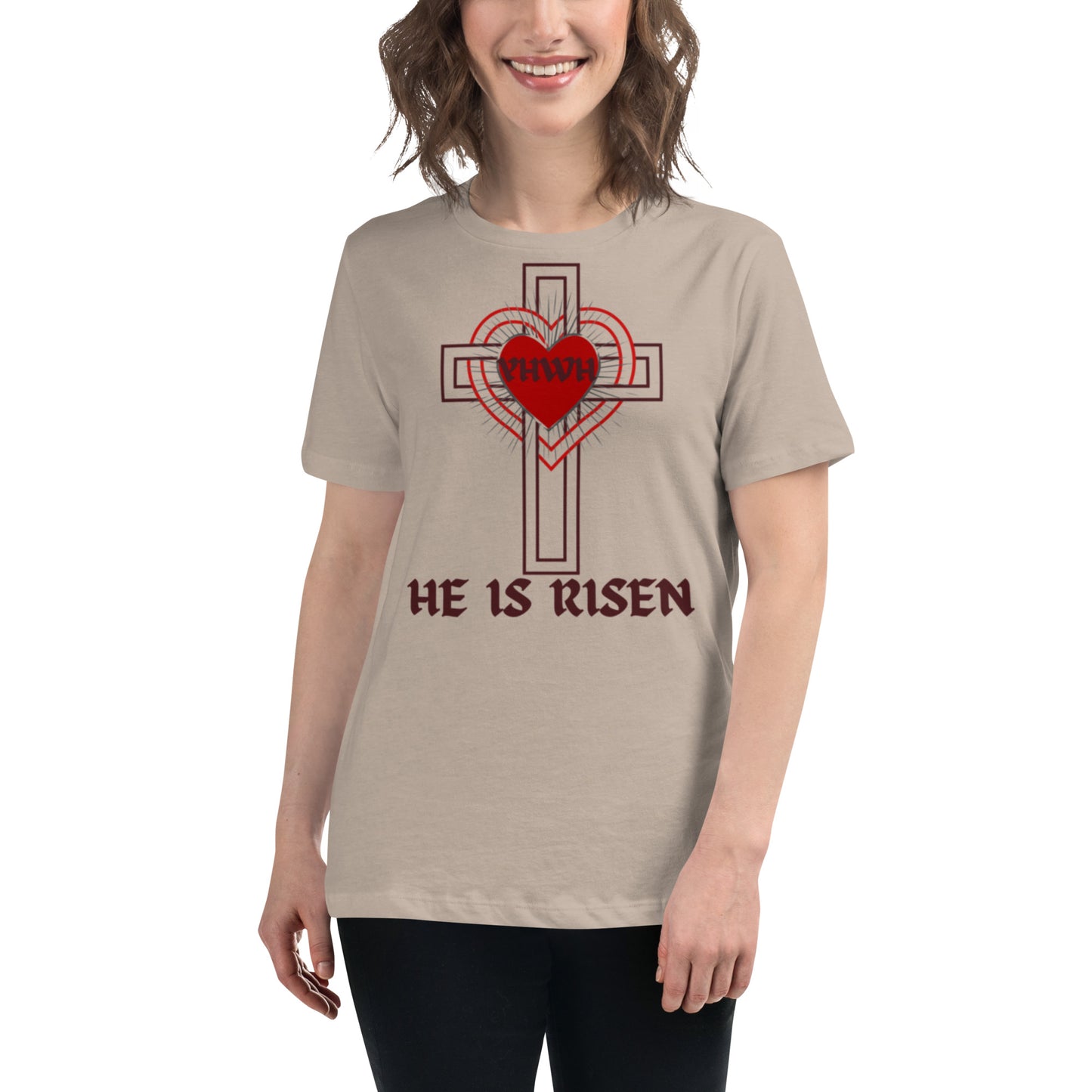 He Is Risen Women's Relaxed T-Shirt