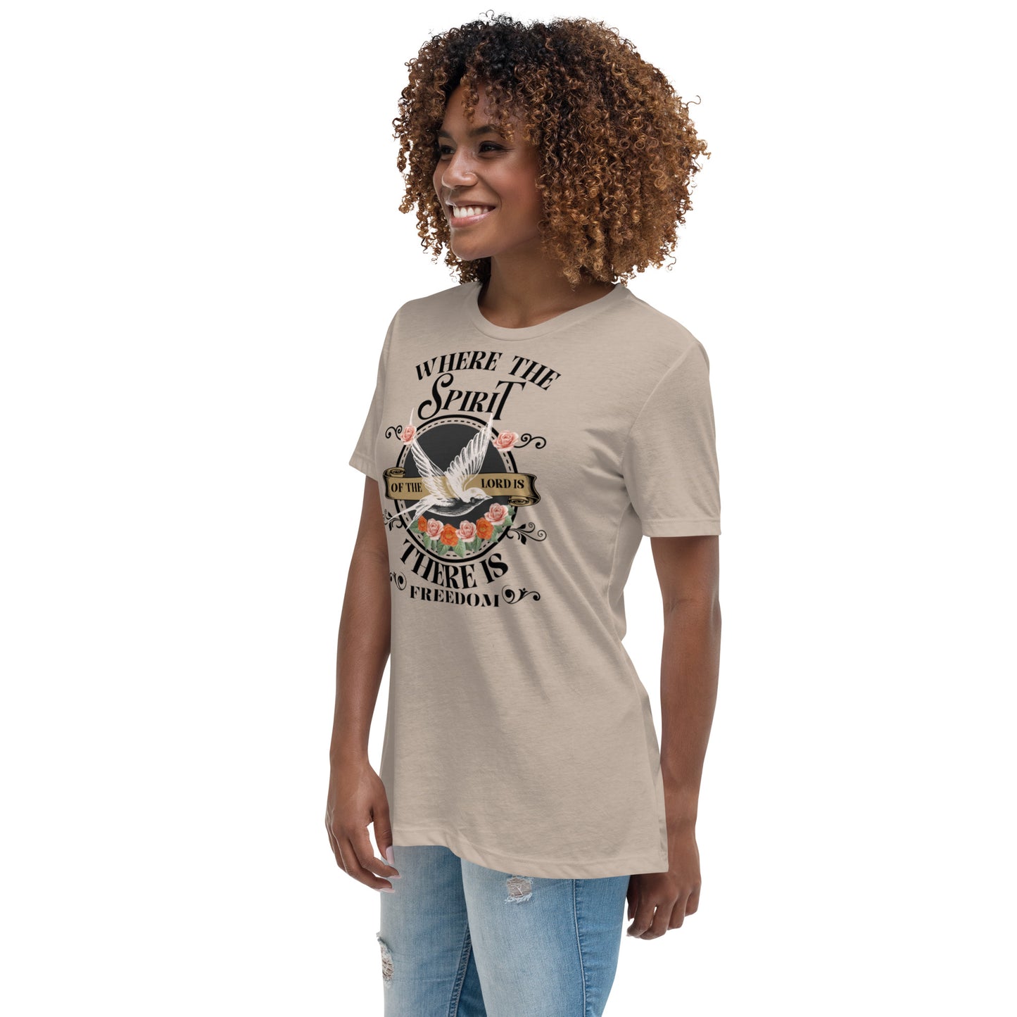 Where The Spirit of The Lord Is Women's Relaxed T-Shirt