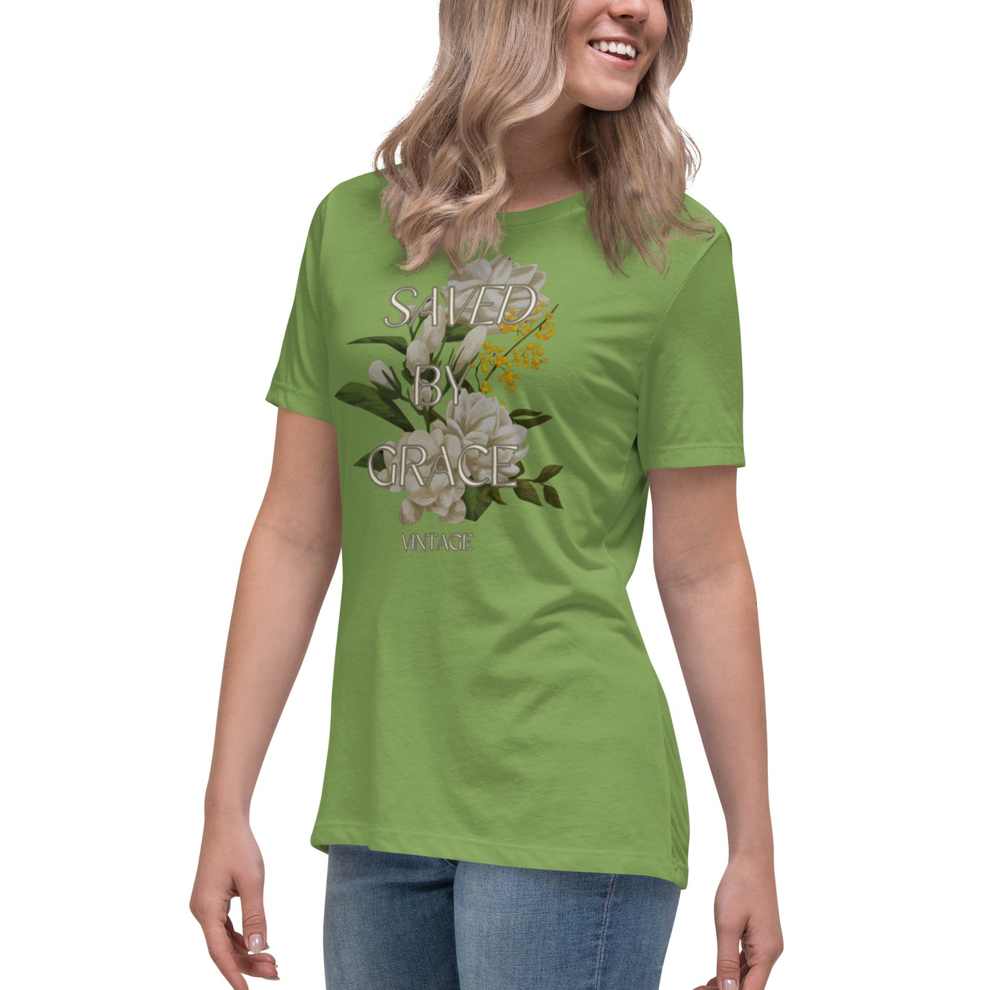 Saved By Grace Women's Relaxed T-Shirt