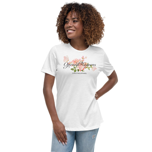 Opened Heavens Logo Women's Relaxed T-Shirt